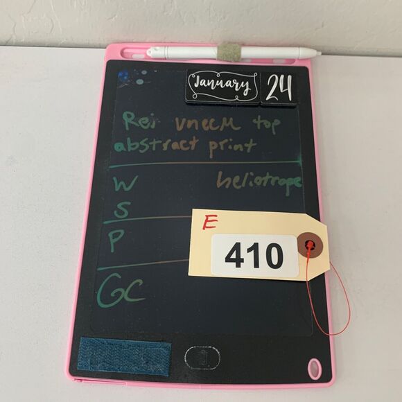 Rei Top Womens S Small Heliotrope V Neck Abstract Short Sleeve Stretch Outdoor - Picture 11 of 12